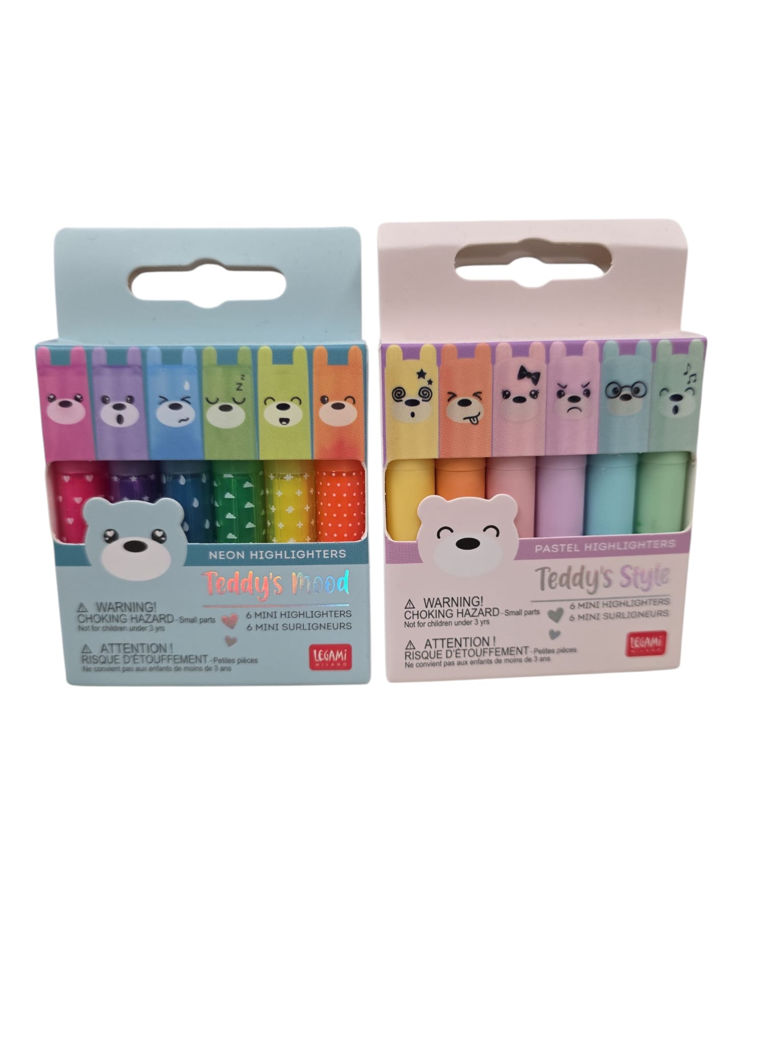 MINI EVIDENZIATORI TEDDY LEGAMI