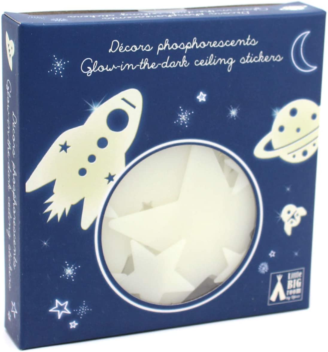 Decorazioni fosforescenti Missione spaziale – DJECO