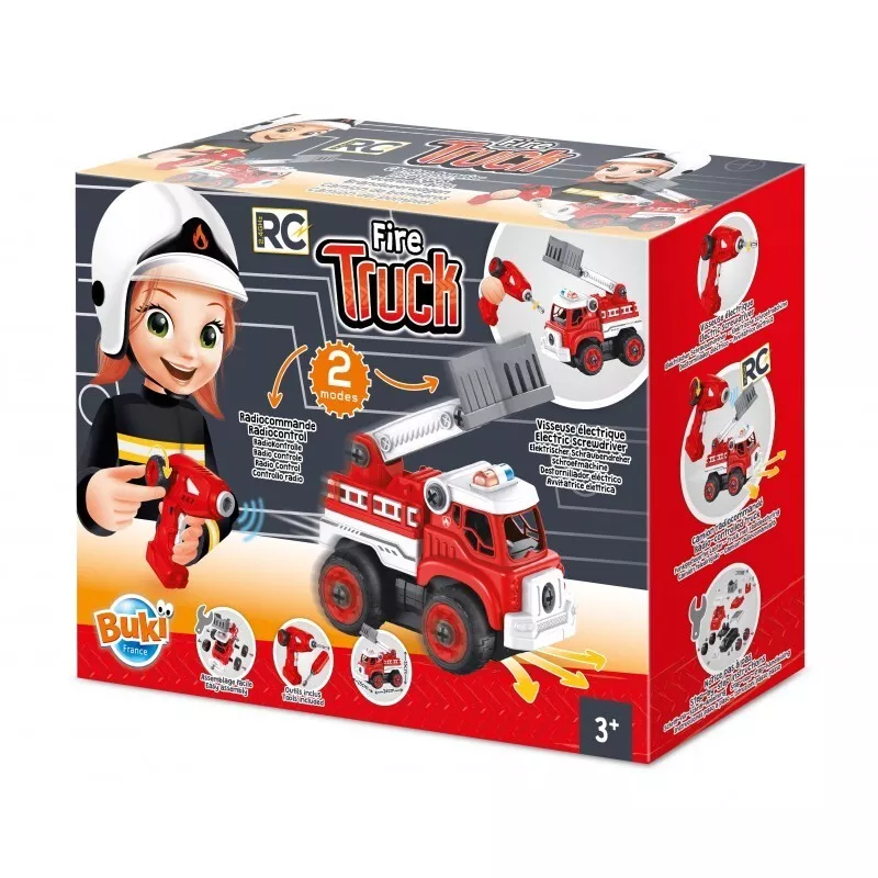 Camion dei pompieri radiocomandato da costruire – BUKI