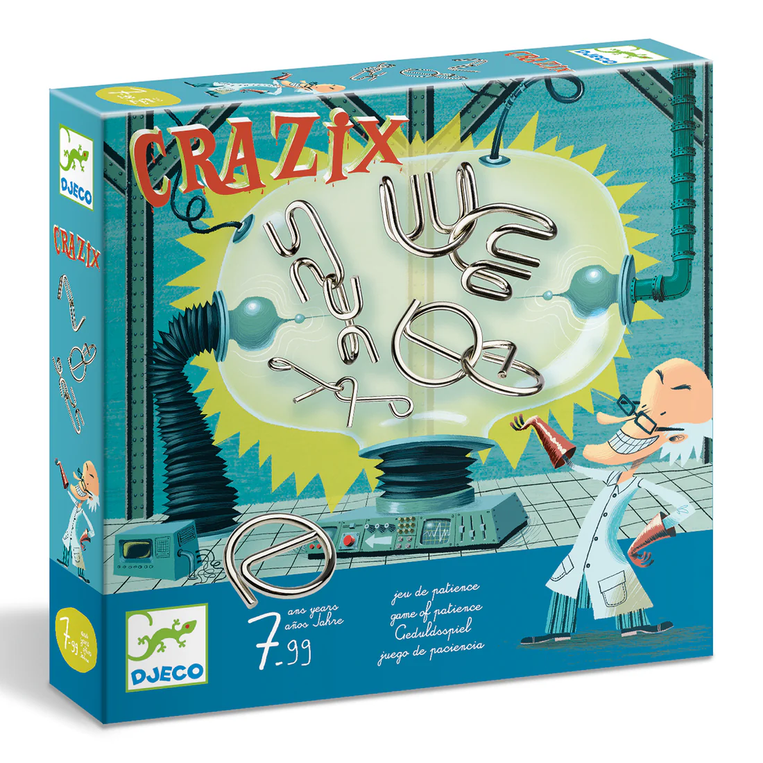 Crazix, rompicapi in metallo – DJECO
