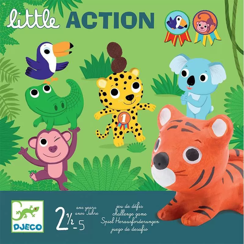 Little Action, prime sfide di abilità – DJECO