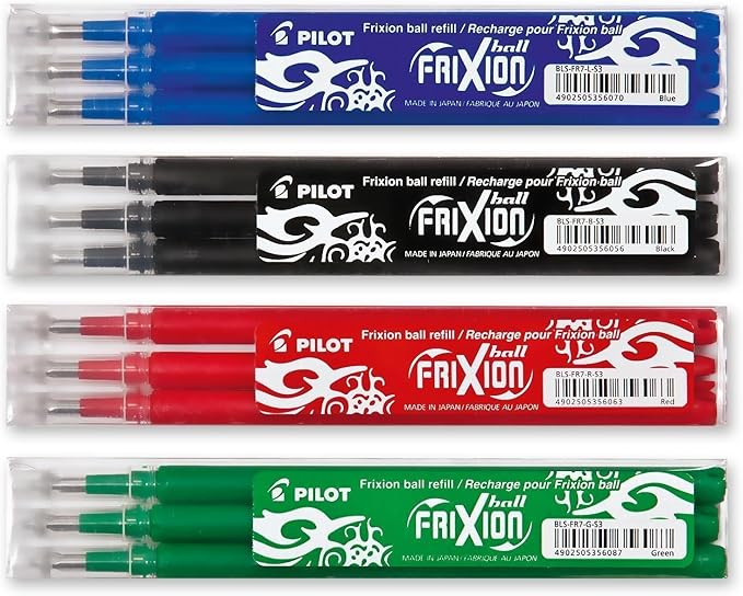 SET 3 PZ RICARICHE PENNA CANCELLABILE FRIXION - PILOT